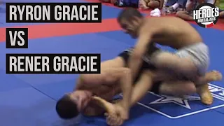 Ryron Gracie vs Rener Gracie (REAL MATCH)