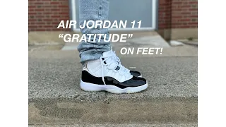 AIR JORDAN 11 "GRATITUDE" REVIEW & ON FEET!