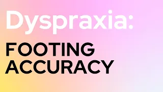 Did you know Dyspraxia: causes issues with footing accuracy #Shorts