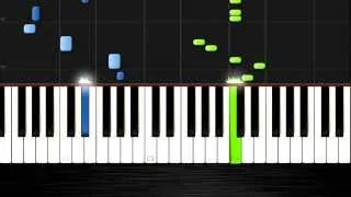 Super Mario Bros -  Piano Tutorial (MEDIUM) by PlutaX - Synthesia