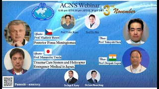 ACNS Webinar - Nov 3 - Post Fossa Meningiomas & Trauma Care Syst  in Japan