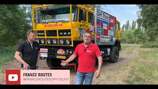 Essai camion vintage : Daf De Rooy Dakar bimoteur