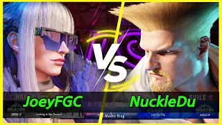 SF6 👊 JoeyFGC (MANON) vs NuckleDu (GUILE) 🔥Rank Match🔥