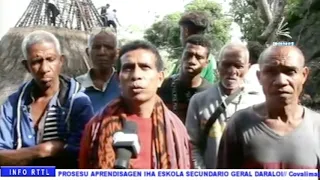 Baucau - Jerasaun Foun Husi Uma Lisan Leda Tame No Bosilai Halo Serimonia Ritual Ba Konstrusaun Uma