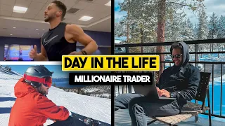 REAL Day In The Life of a MILLIONAIRE Trader