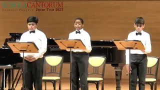 Malakai Bayoh Pie Jesu - Andrew Lloyd Webber  Schola Concert in Japan 2023