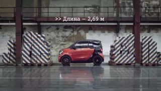 Новый smart fortwo. Создан для города, чтобы им наслаждаться