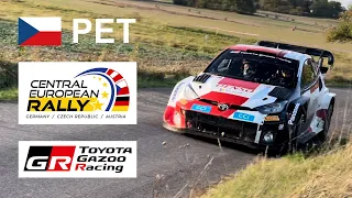 Toyota Gazoo Racing WRC pre-event test CER 2023