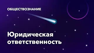 39. Юридическая ответственность