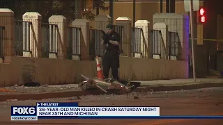 Fatal Milwaukee crash near 35th and Michigan | FOX6 News Milwaukee