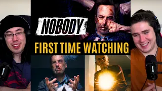 REACTING to *Nobody* SO FUN!! (First Time Watching) Action Movies