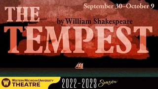WMU Theatre Productions' The Tempest; By William Shakespeare | Official Teaser Trailer