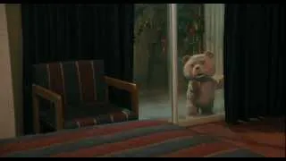 Teddy Bear fighting with Mark Wahlberg - TED.. Funny Fighting Scene.