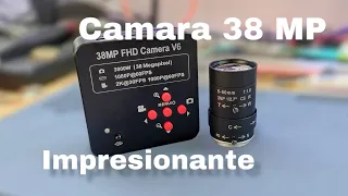 #phonefix Camara para Estereoscopio 38MP 3800W FHD Camera V6