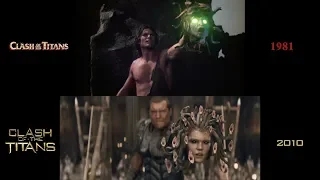 Clash of the Titans (1981/2010): side-by-side comparison