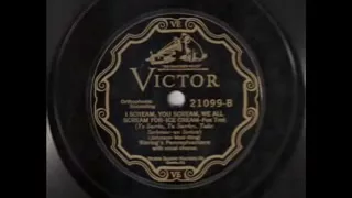 Warings Pennsylvanians - I Scream, You Scream, We All Scream for Ice Cream (1927)