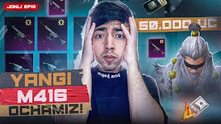 50,000 UC YANGI M416 OCHAMIZ VA LOBBI 🔥 PUBG MOBILE!!!