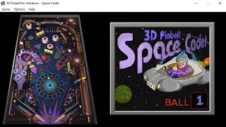 A Windows Classic | 3D Pinball Space Cadet