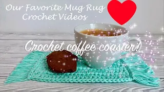 A Mug Rug Crochet Lesson