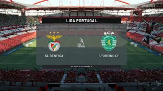 FIFA 22 Benfica vs Sporting CP | Primeira Liga 2021/22 | Full Match