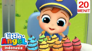 🍰Siapa Mau Makan Cupcake?🍰 | Little Angel Bahasa Indonesia | Kartun dan Lagu Anak