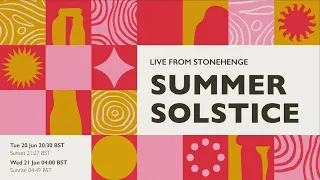 Summer Solstice 2023: Sunset Live from Stonehenge