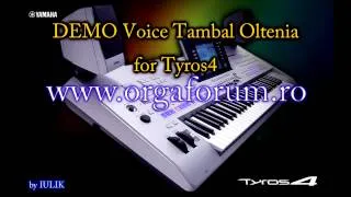 DEMO Voice Tambal Oltenia for Yamaha Tyros 4 unofficial