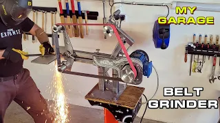 Building Belt Grinder With a Stand  DIY