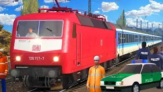 POLIZEIEINSATZ | Der Tatort - Leiche im Interregio | TRAIN SIMULATOR 2020 | BR 120 & Köln - Koblenz