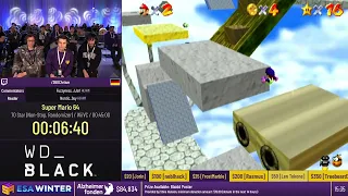 Super Mario 64 [70 Star (Non-Stop, Randomizer)] by 360Chrism - #ESAWinter23