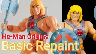 MOTU He-Man Origins Basic Repaint to make a difference!