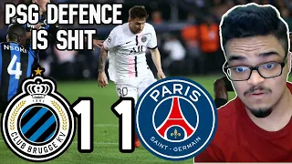 United fan reacts to Club Brugge 1-1 PSG Highlights | Club Brugge vs PSG Highlights | PSG reaction