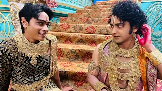 last day on radha krishna set 🥲 |sumedh mudgalkar| |mallika singh| |kartikey malviya|