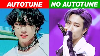 KPOP IDOLS AUTOTUNE VS NO AUTOTUNE (MV vs LIVE!) PART 7