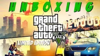 GTA 5 Unboxing | Limited Edition (PS3/PC/Xbox360)