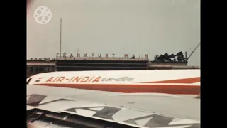 1961 - Flughafen Frankfurt - Weiterflug nach London - Frankfurt Airport - 1960s - 8mm - Pan Am