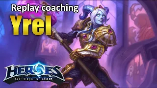 This player makes the same mistakes on Yrel that others do and with slight changes will dominate.