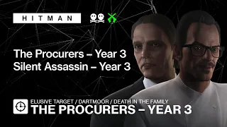 HITMAN | Elusive Target | The Procurers Year 3 — No loadout, Silent Assassin