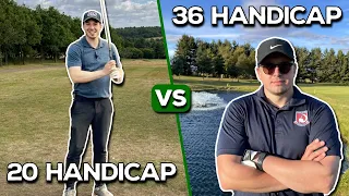 4 Hole Golf Match - 20 Handicap vs 36 Handicap