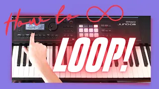 Looping tutorial for Roland Juno DS