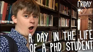 Library Porn and Understanding Theory | Day in the Life of a PhD Student: Friday | PhD Vlog