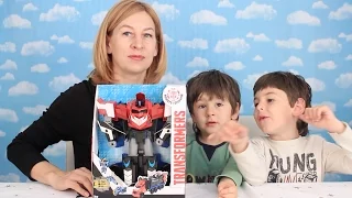 Распаковка Optimus Prime.  Оптимус прайм!