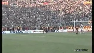 1988 November 9 AS Roma Italy 2 Partizan Belgrade Yugoslavia 0 UEFA Cup