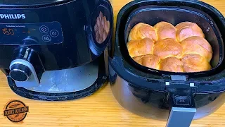 How to make Dinner Bread Rolls in an Air Fryer recipe 4K