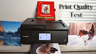 Canon TR 8620 Print Quality Test