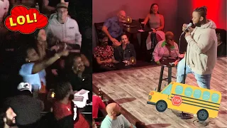 David Lucas DESTROYS school bus driving heckler