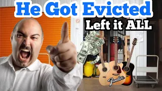 HE GOT EVICTED So I Bought His Abandoned Storage Unit