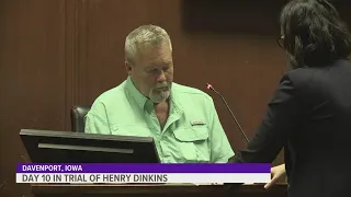 Different kind of testimony during day 10 of Henry Dinkins' trial after key witness passed away in J