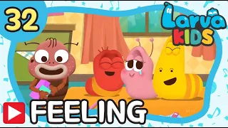 ✨Larva English Nursery rhymes✨ #32 | FEELING | KIDS Popular Song | 케이블_TV