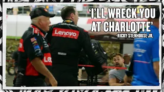 'I'll wreck you in Charlotte' - Ricky Stenhouse Jr. to Kyle Busch after the All-Star fight | NASCAR